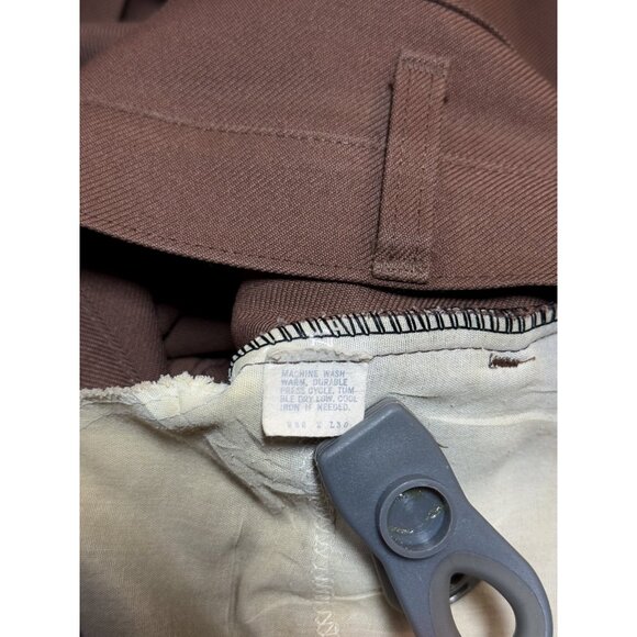 VINTAGE Levi's 517 Saddleman Men Pants 32x30 Brown Bootcut 80s USA - Picture 7 of 13